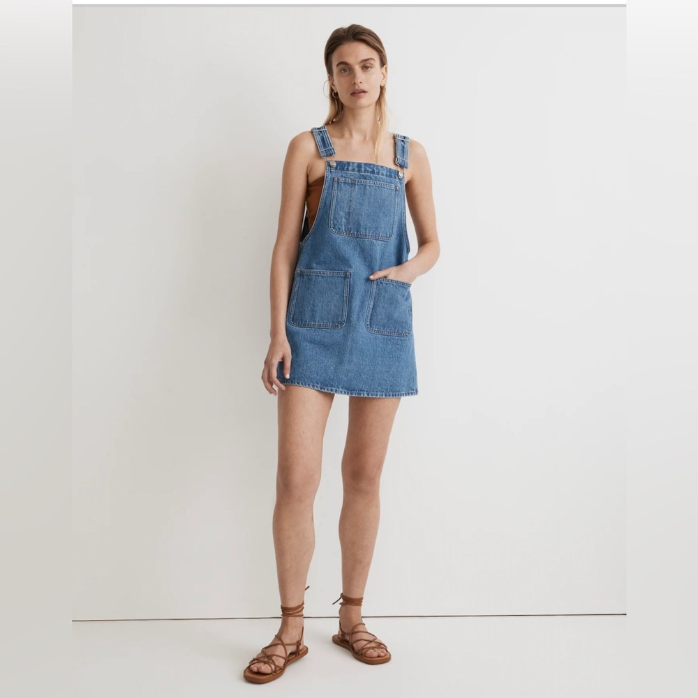 Madewell Denim Overall Dress